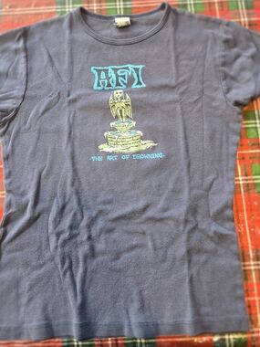 Early 2000s AFI The Art Of Drowning Baby Doll Tee